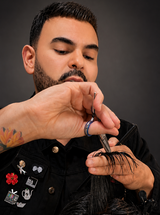 Corte de Base + Corte de Cabello para Prótesis Capilar